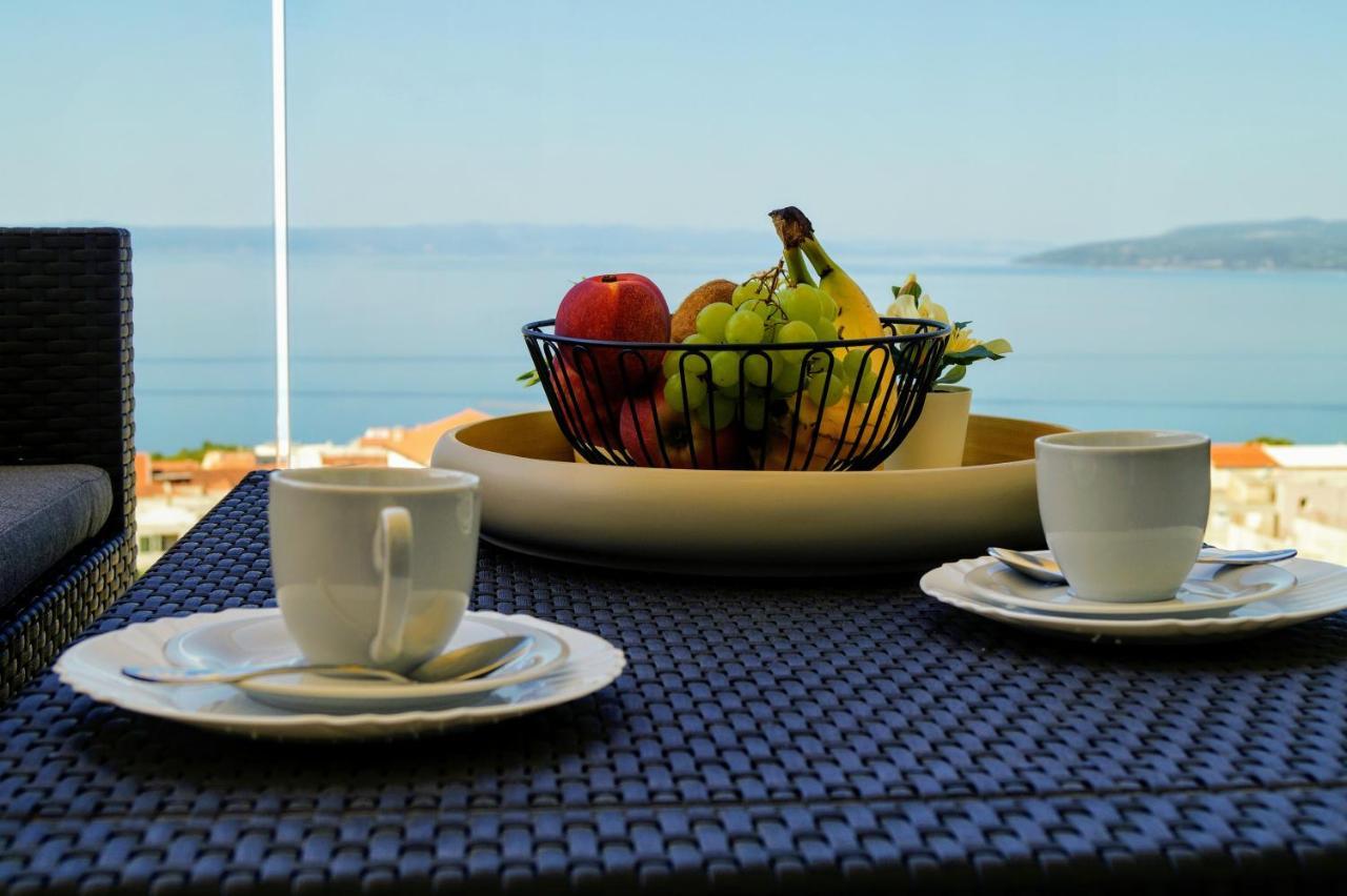 מאקרסקה Apartment Ivona With Beautiful Seaview מראה חיצוני תמונה