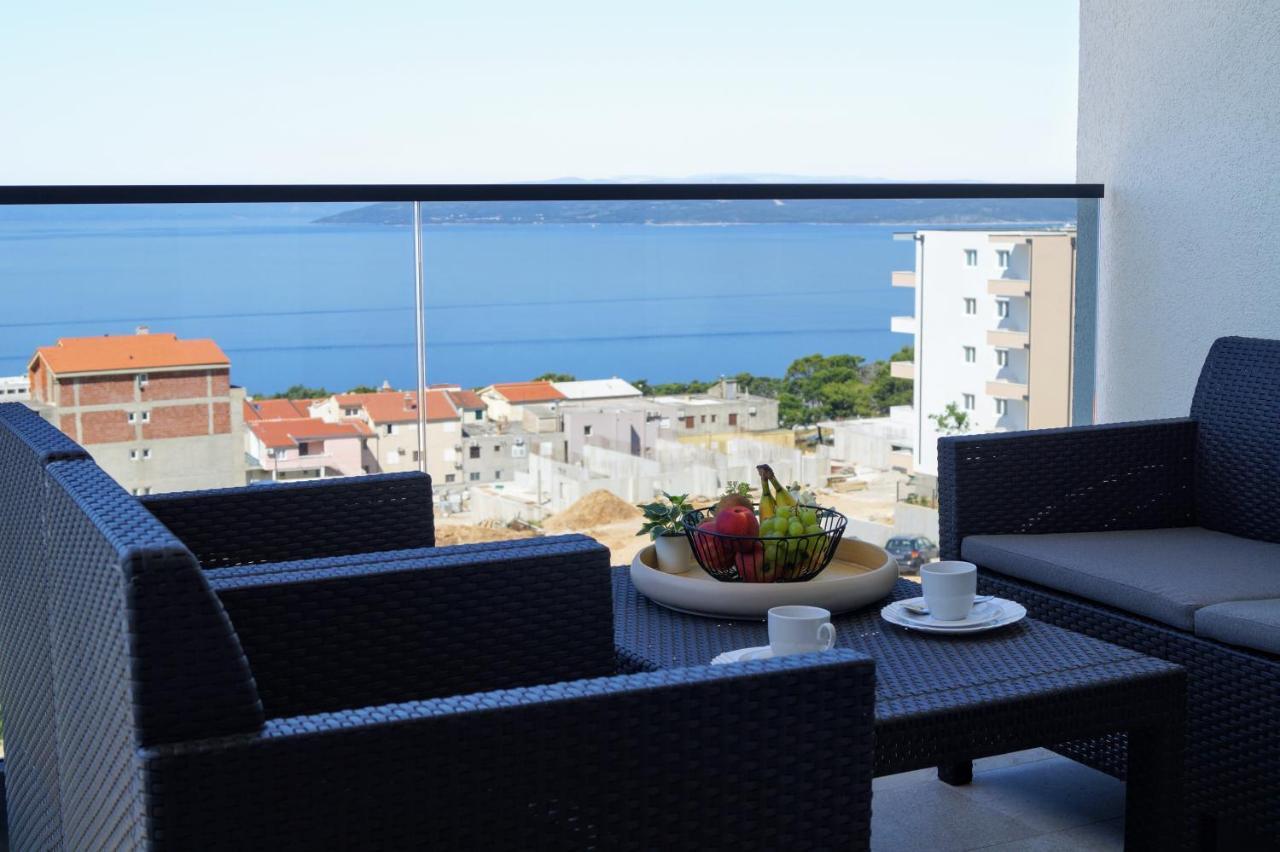 מאקרסקה Apartment Ivona With Beautiful Seaview מראה חיצוני תמונה