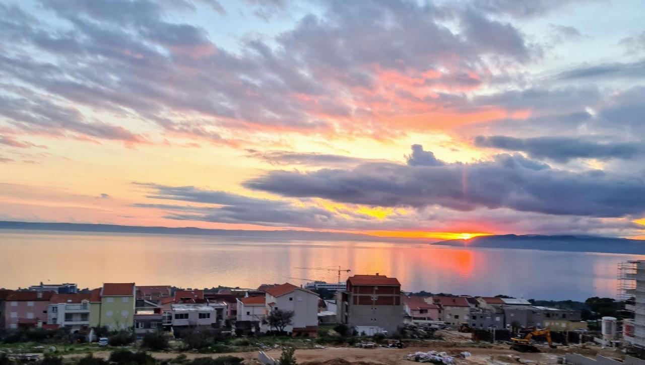 מאקרסקה Apartment Ivona With Beautiful Seaview מראה חיצוני תמונה